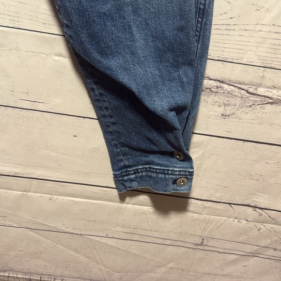 Something Navy paper bag jeans - Picture 3 of 11